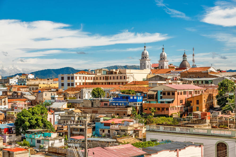 Santiago de Cuba city center, Cuba. Photo: Vadim Nefedoff/Shutterstock