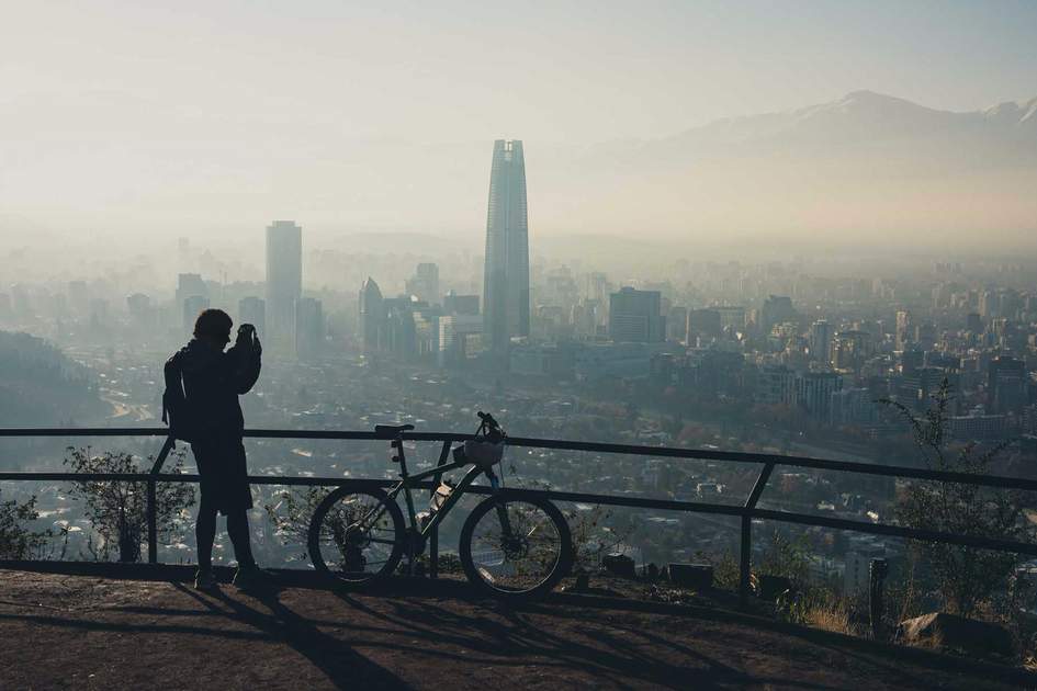 Santiago de Chile cityscape.