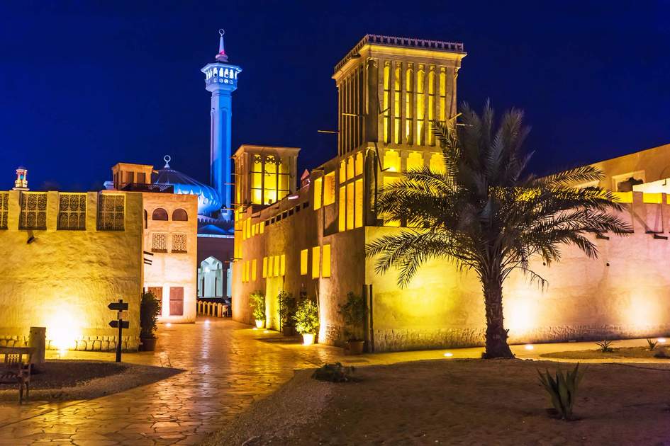 Arab Street in the old part of Dubai