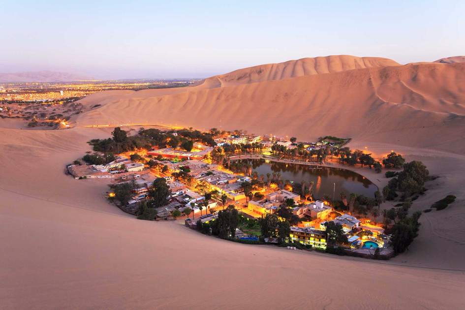 Atacama Desert, Oasis of Huacachina, Peru