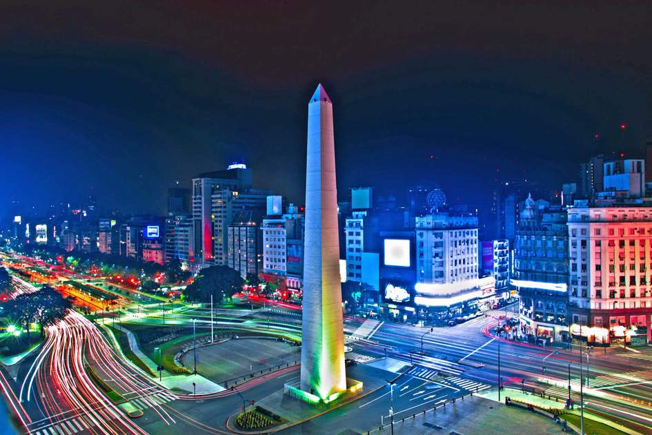 Buenos-Aires city Night high difinition