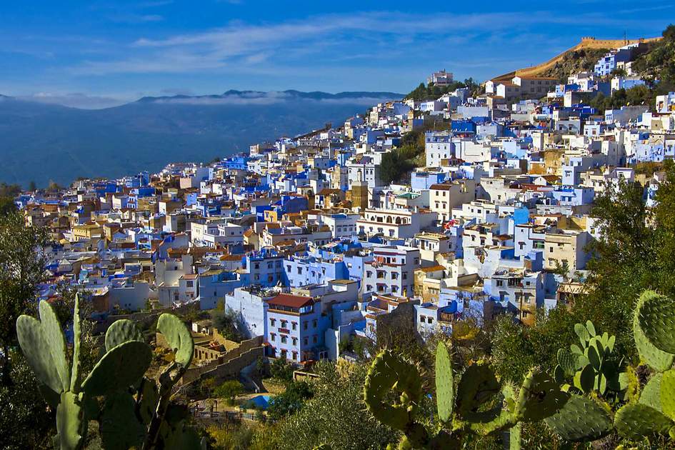 Chefchaouen, a vibrant arts and crafts hub, and one of the best cities to visit in Morocco. Photo: Shutterstock