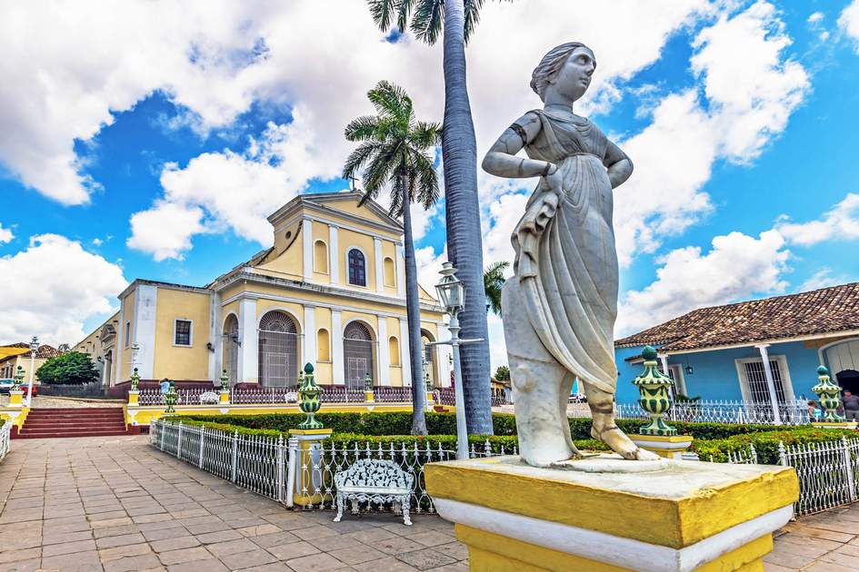 Plaza Mayor in Trinidad, Cuba. Photo: RPBaiao/Shutterstock